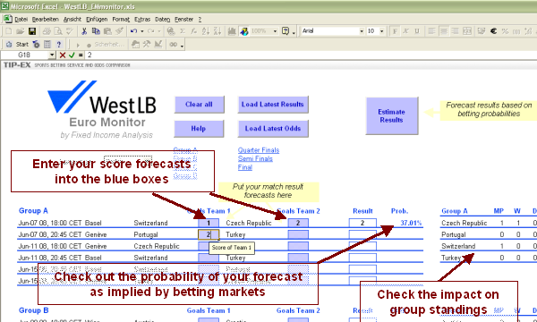 Screenshot worksheet EM