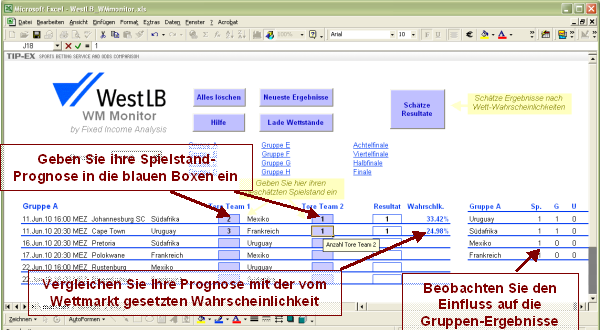 Screenshot worksheet matches