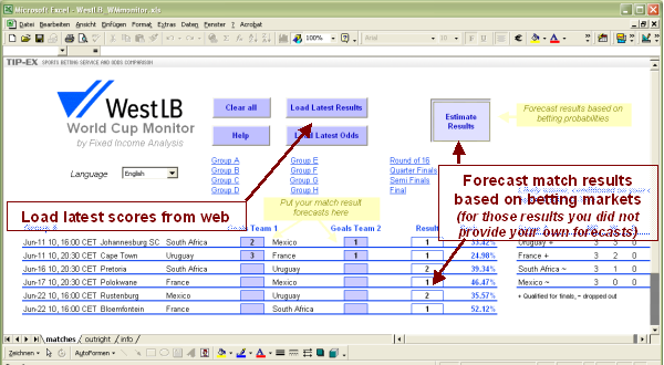 Screenshot worksheet matches